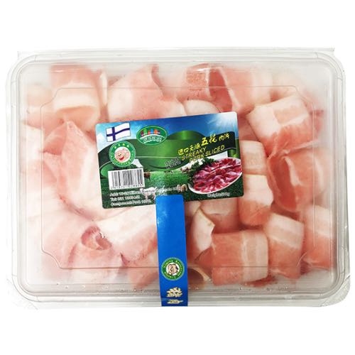歡樂牧場 進口無騷五花肉片450g