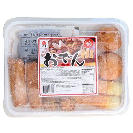 Kibun 關東煮火鍋魚丸套餐433g Kibun Oden Set Assorted Fish Cakes With Soup Base 433g