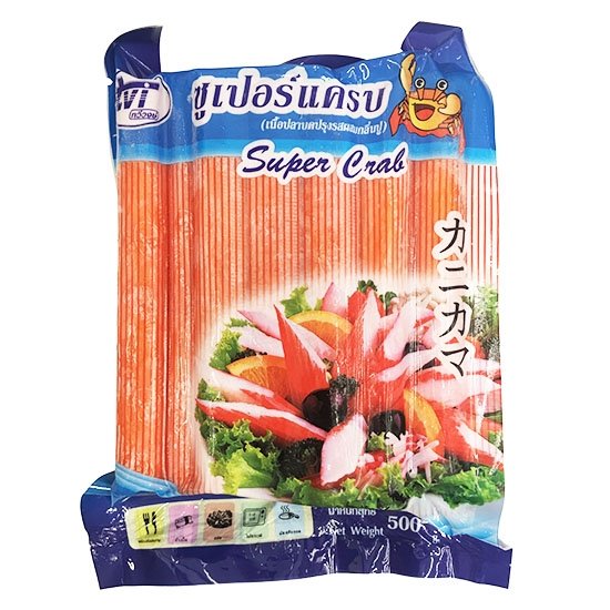 TVI 超級蟹肉條500g