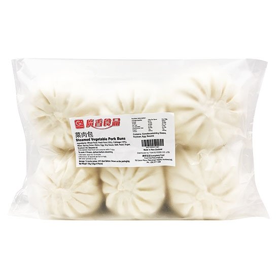 廣香 菜肉包(6個)720g GX Steamed Vegetable Pork Buns (6P) 720g