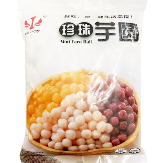 錦一方 冷凍迷你珍珠芋圓500g JYF Frozen Mini Taro Ball 500g