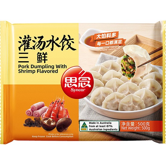 思念 冷凍三鮮灌湯水餃500g