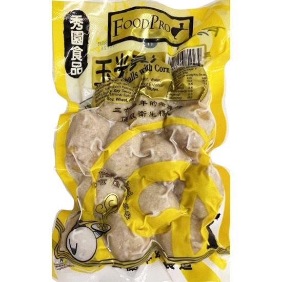 秀園 玉米貢丸260g