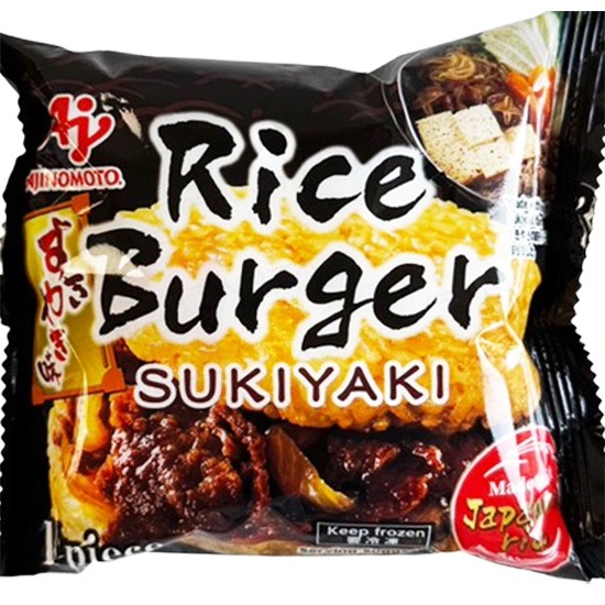Ajinomoto 冷凍壽喜燒味米飯漢堡130g