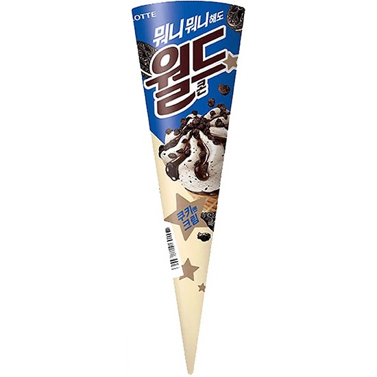 Lotte 奶油曲奇冰淇淋桶160ml