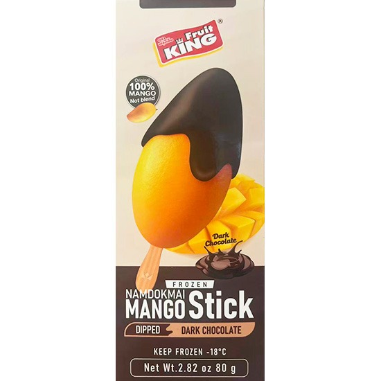 Fruit King 急凍黑巧芒果棒80g