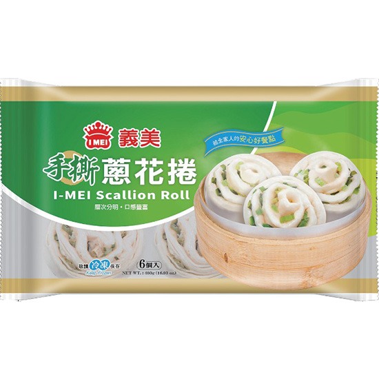 義美 手撕花捲(6入)480g