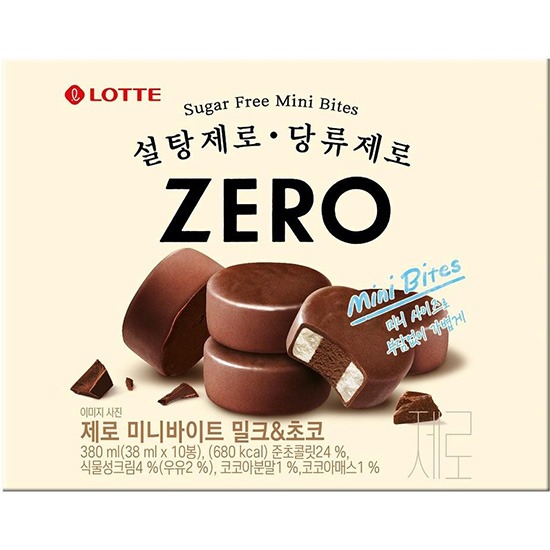 樂天 Zero Mini Bites 冰淇淋(10入)380ml
