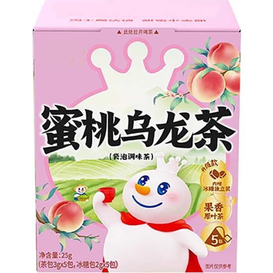 蜜雪冰城 白桃烏龍茶22.5g