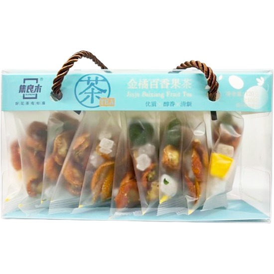 集良木 金橘百香果花茶(10入)120g