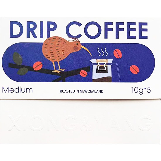 Xiong&Yang 中度烘焙掛耳咖啡(5入)50g