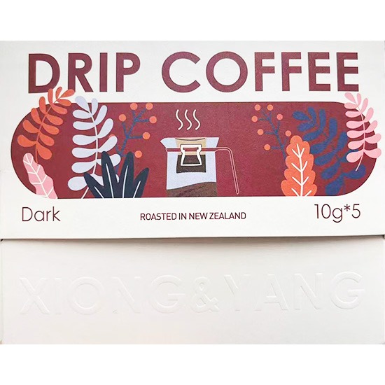 Xiong&Yang 深度烘焙掛耳咖啡(5入)50g