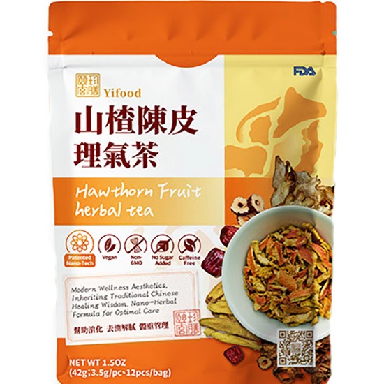 頤珍宮膳 山楂陳皮理氣茶(12入)42g