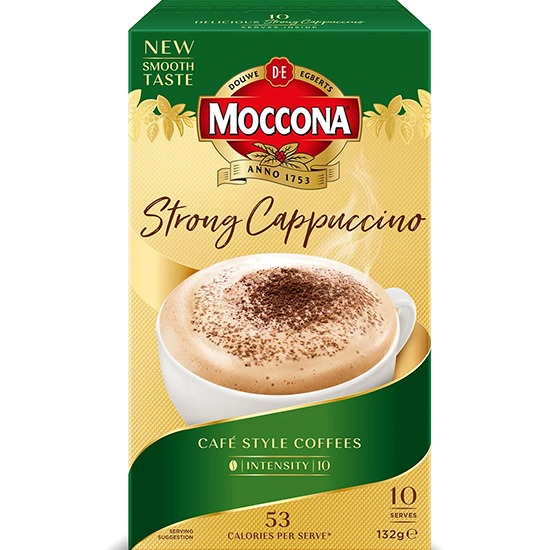 Moccona 即溶特濃卡布奇諾咖啡(10入)132g