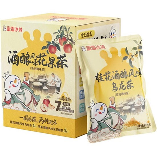 蜜雪冰城 酒釀風味花果茶包(7入)27.5g