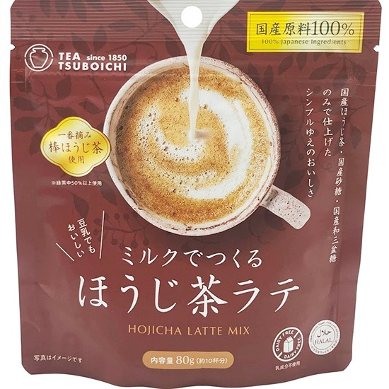 Tsuboichi 焙茶拿鐵粉80g