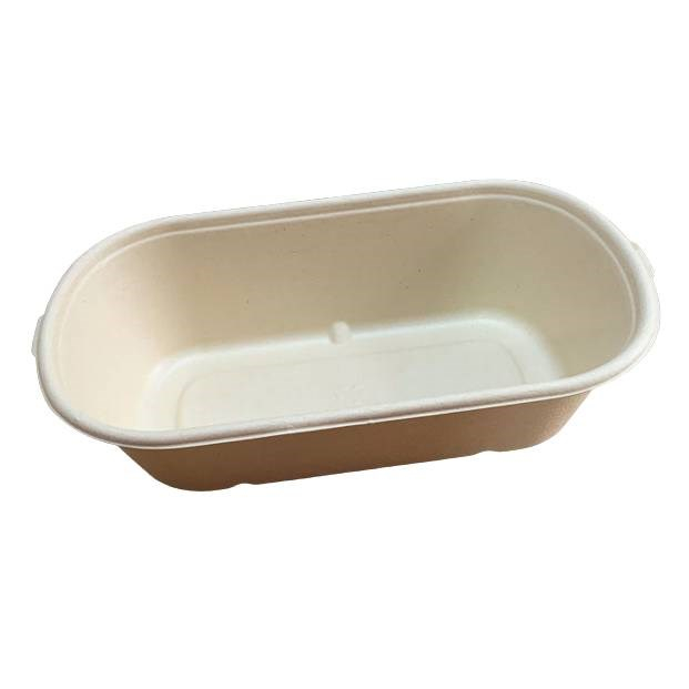 甘蔗渣 可降解輕食盒(50個)1000ml