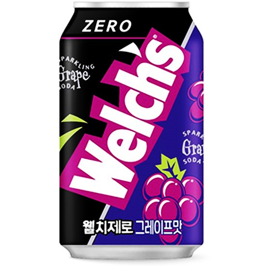 Welchs 無糖葡萄味汽水355ml