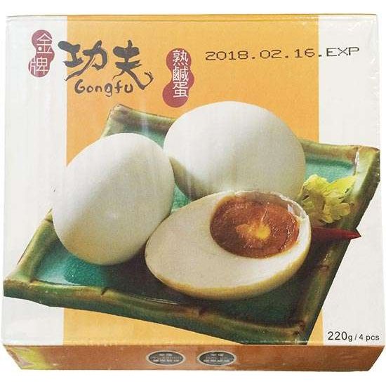 浤良 金牌功夫熟鹹蛋4粒220g