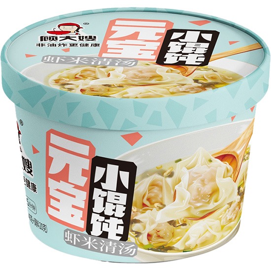 顧大嫂 蝦米清湯小餛飩65g GDS Instant Wonton Shrimp Soup 65g