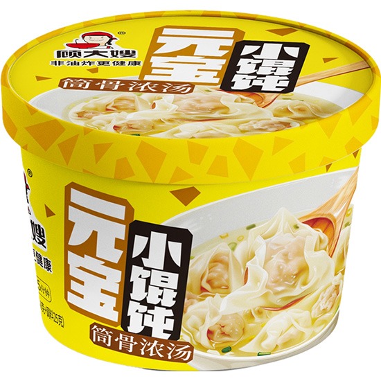 顧大嫂 筒骨濃湯小餛飩70g GDS Instant Wonton Pork Bone Soup 70g