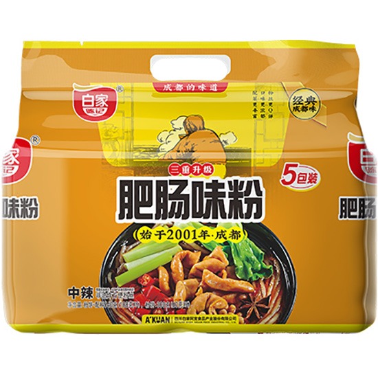 白家 肥腸味方便粉絲(5入)540g