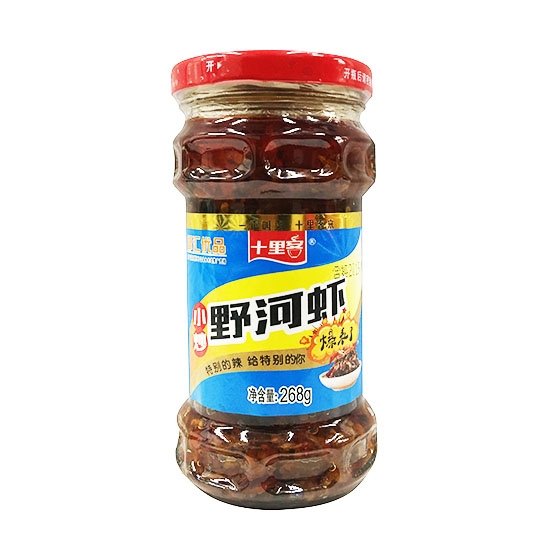 十里客 小炒野河蝦268g SLK Shrimp Sauce With Black Bean & Garlic 268g