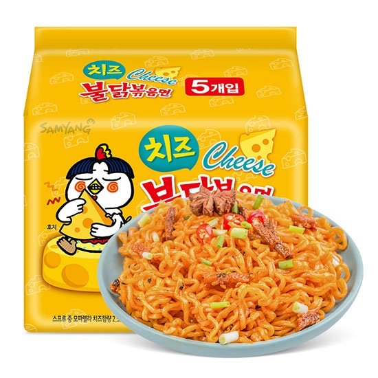 Samyang 起司辣火雞風味炒麵(5入)700g