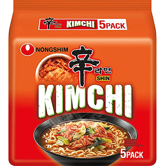 Nongshim 泡菜味辛拉麵(5入)600g
