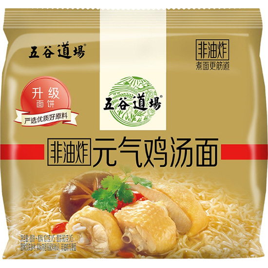 五穀道場 元氣雞湯麵(5入)505g WGDC Instant Noodle Chicken (5p) 505g