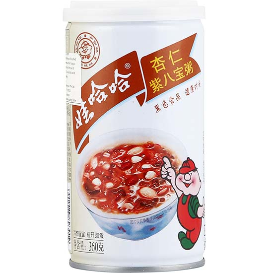 娃哈哈 杏仁紫米八寶粥360g
