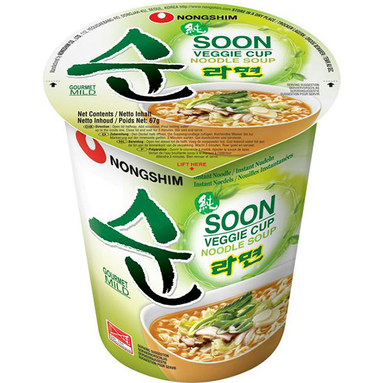 Nongshim 純素蔬菜拉麵(杯)67g