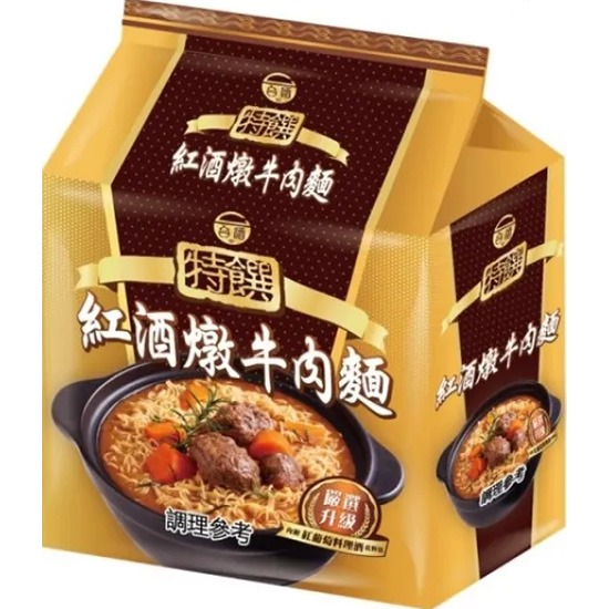 台酒 紅酒燉牛肉麵(3入)585g
