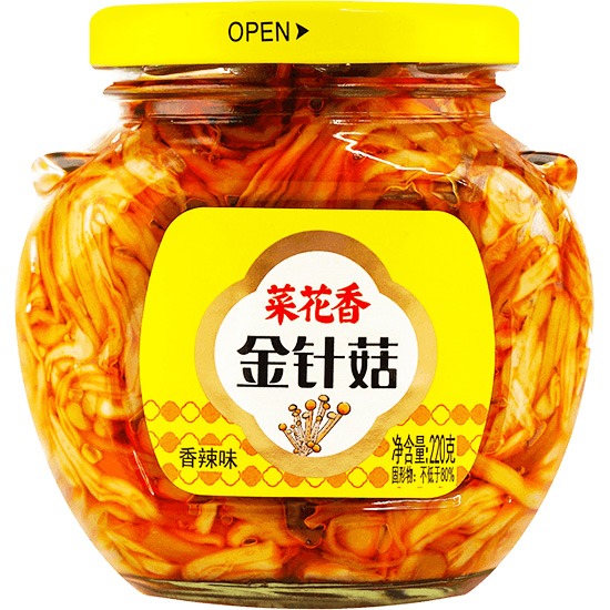 菜花香 金針菇(瓶)220g
