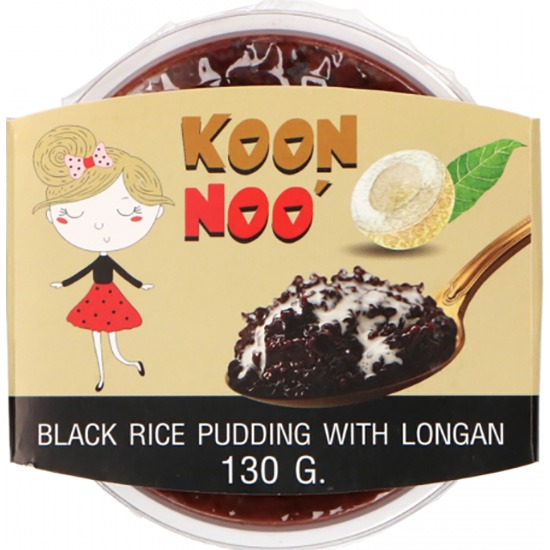 KoonNoo 龍眼黑米布丁130g