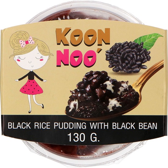 KoonNoo 黑豆黑米布丁130g