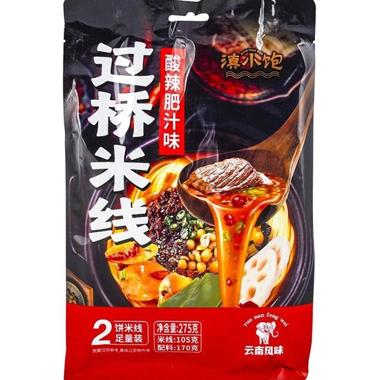 滇小飽 酸辣肥汁味過橋米線275g