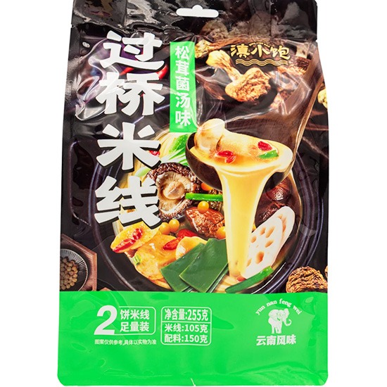 滇小飽 松茸菌湯味過橋米線255g