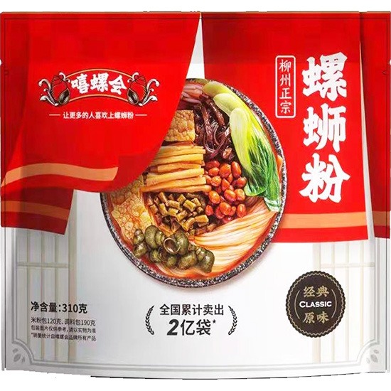 嘻螺會 經典原味柳州螺螄粉310g