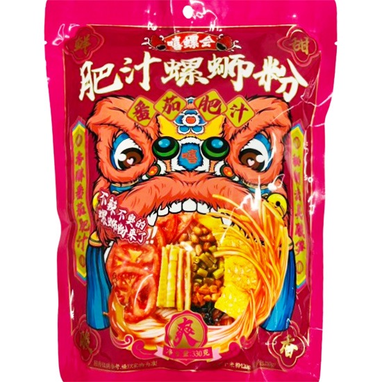 嘻螺會 番茄味肥汁螺螄粉330g