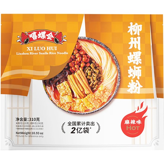 嘻螺會 麻辣味柳州螺螄粉310g
