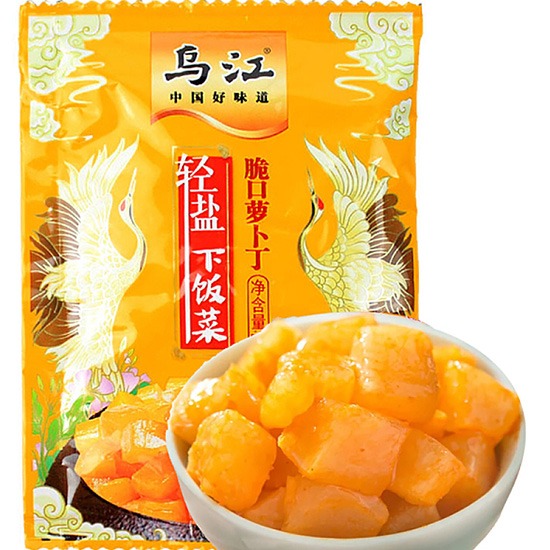 烏江 輕鹽脆口蘿蔔丁120g