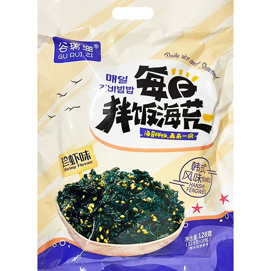 谷瑞滋 珍蝦味拌飯海苔(10入)128g