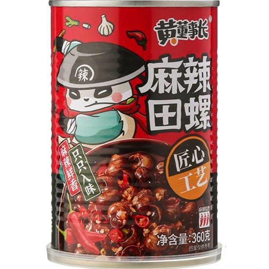 黃董事長 麻辣味田螺360g