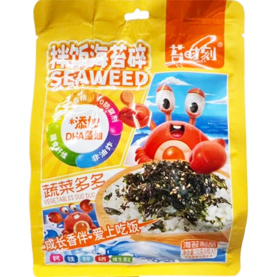 苔時刻 蔬菜多多拌飯海苔70g