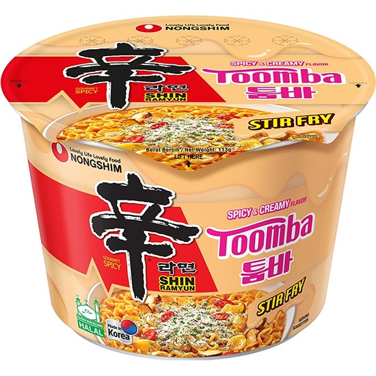 Nongshim 拓霸奶油拌麵(桶)113g