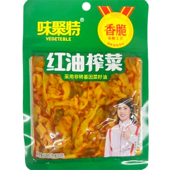 味聚特 紅油榨菜109g