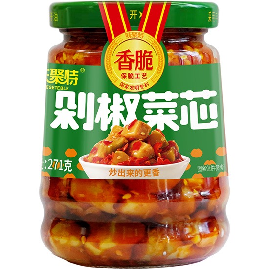 味聚特 剁椒菜心271g