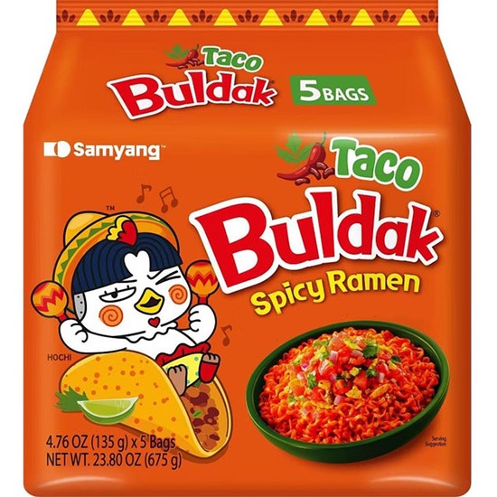 Samyang 火雞麵塔可風味(5p)675g