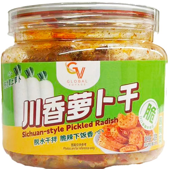 Global Voyage 川香蘿蔔乾400g